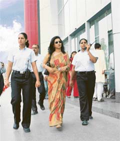These girls provide security to high-risk clients