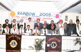 Delegates at a regional conference of the Lions Club International, Region XI, in 