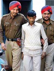 Rakesh Kumar in the custody of Haibowal police
