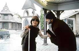 Amitabh Bachchan and Rani Mukherjee in Black
