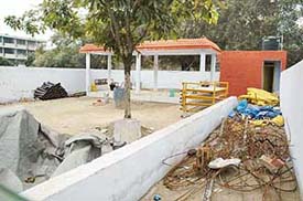 A newly constructed Sehaj Safai Kendra in Sector 17 in Chandigarh.