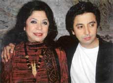 Ashvin with mother Ritu Kumar: Gene junction