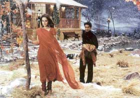 Natasha with co-star in Kkavyanjali
