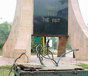 Chandigarh Administration thanks you for The Visit with loose electric wires.