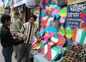 Rain and severe cold wave conditions have failed to dampen the sale of kites in Karnal in view of the Basant