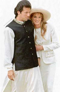 Imran and Jemima Khan