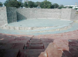 The open-air theatre