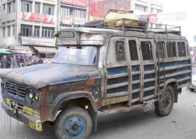 Several Dodge vehicles were used during the shooting of the film Gadar