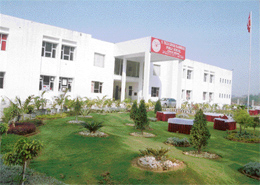 A view of the building of S. Teja Singh Kandhari Public School
