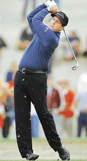 The in-form Phil Mickelson is giving the worlds top three golfers a run for their money
