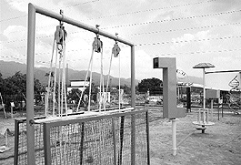 A view of the science park at Delhi Public School, Pinjore.