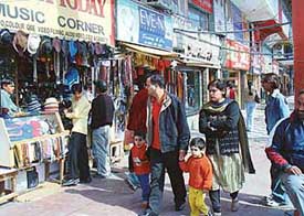 Response to the half-day bandh called by the Chandigarh Beopar Mandal against VAT was poor as people were seen shopping in Sector 17 of Chandigarh on Monday. 