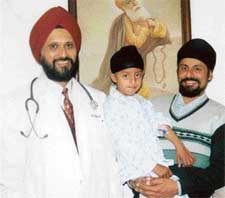 Dr H.S. Bedi with Pawanjot