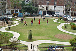 Best open space maintained: 122-134, Sector 45-A