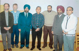 Dr Bob Purdy, Dr Bill Abbott, Dr J.P. Singh, Dr Kimit Rai, Dr Chanjeev Singh, Dr Shangara Singh and Dr Anjan Trikha.