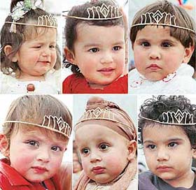 Top row (left to right): Gurleen, Ustatt Anand and Sargam Verma. Bottom row (left to right): Jagjot Singh, Amitoj Singh and Armaan Sagar