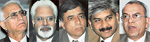 Yoginder Diwan, Keshav Sachdev, Arvind K. Mehan, Manish Bagrodia and Satish Bagrodia