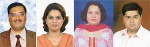 Sanjeev Mehan, Rupinder Toor, Indu Laroiya and Kapil Khanna