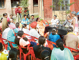 Delegates at the annual meeting of the NGO