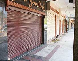 Jewellery shops remained closed all over Chandigarh