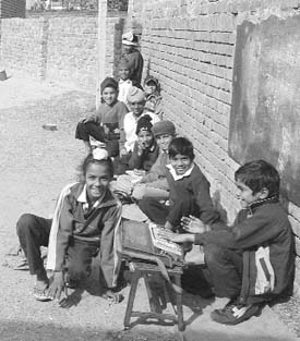 A view of the government school at Mulanpur in Ropar district. 