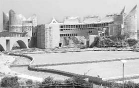 A view of the Khalsa Heritage Memorial Complex at Anandpur Sahib