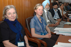 Delegates during an international conference on science and technology policy in Chandigarh on Tuesday. 