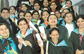 It is smiles at the annual convocation of the Lyallpur Khalsa College in Jalandhar