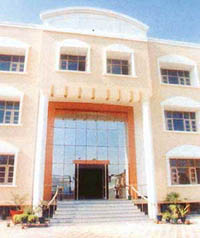 A front view of BCM Senior Secondary Public School, Urban Estate, Ludhiana.