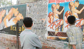 Obscene posters appear on walls in Ludhiana despite district administrations ban
