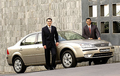 Ford India launches its latest European version of Ford Mondeo with a price tag of Rs 14.20 lakh in New Delhi. The new Ford Mondeo will be imported into India as completely built units (CBUs) from Belgium.