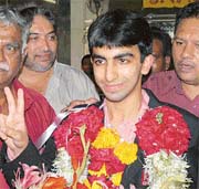 Teenager Pankaj Advani stole the show at the World Billiards Championship