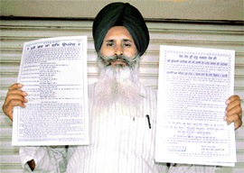 Resham Singh is a one-man institution who uses his time to spread the tenets of Sikhism