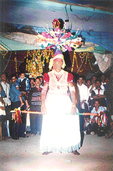 Vitthal Devraj Shirodkar performs at the zagor 