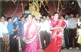 Eunuchs play a significant role in the celebrations