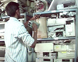 'Graveyard for computers', established with an intention to give a decent burial to the hazardous electronic waste.