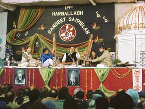 The Harballabh Sangeet Sammelan still draws music lovers but such such events are few and far between now.