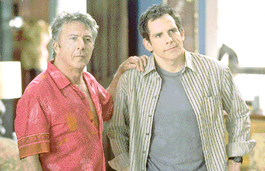Dustin Hoffman and Ben Stiller in Meet the Fockers