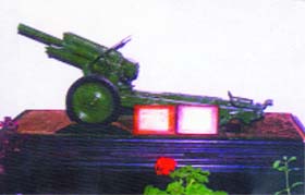 This Chinese gun was presented by the PLA to 5 Raj Rif in October 1956