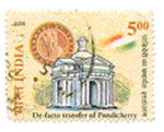 A stamp in circulation despite not being released officially.
