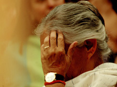 Obviously perturbed by the open dissension in DPCC, which forced her to walk out of the Coordination meeting on Tuesday, a pensive Chief Minister of Delhi Sheila Dikshit sit through the discussion at the 21st annual session of FICCI Ladies organisation in the Capital on Wednesday. 