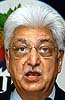 Wipro Chairman Azim Premji speaks during a press conference to announce the quarterly and annual results of the company in Bangalore