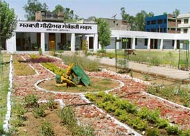 The new building of Senior Secondary School, Gobind Nagar, Ludhiana, on Tuesday