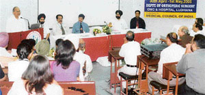 Mr Satish Sanwalka, treasurer, Dayanand Medical College and Hospital Managing Society