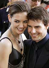 US actor Tom Cruise arrives for the David Di Donatello awards