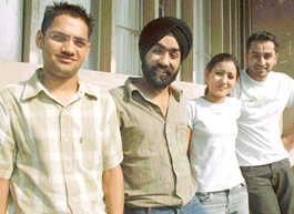 Panjab University  students , Sumanjeet Singh, Gursimran Singh, Kushalata Chauhan and Muneesh Shekhawat, are the makers  of  a documentary  Homosexuality in Veil. 