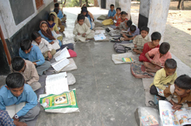 Self-study is the mantra at Government Middle School, Thaththar, where no student could pass the Haryana Board Middle Examination