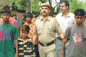 Juveniles arrested from Sarojini Nagar market in the Capital