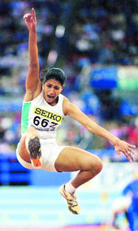 Ace long jumper Anju Bobby George will start her campaign in the new season with the Doha Super Grand Prix on May 13