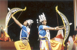 Scene from Sri Ram Bijoy by Sankaradeva.